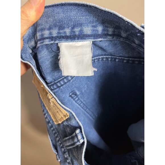 Vintage Brittania Jeans 80s High Waist Defining Tapered Cotton Womens XS - Picture 12 of 12